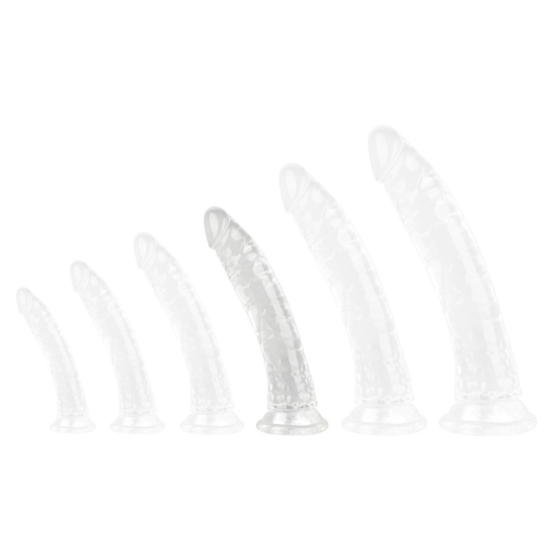 ClearlyHorny Gode transparent No Ball XL 22 x 4.5cm